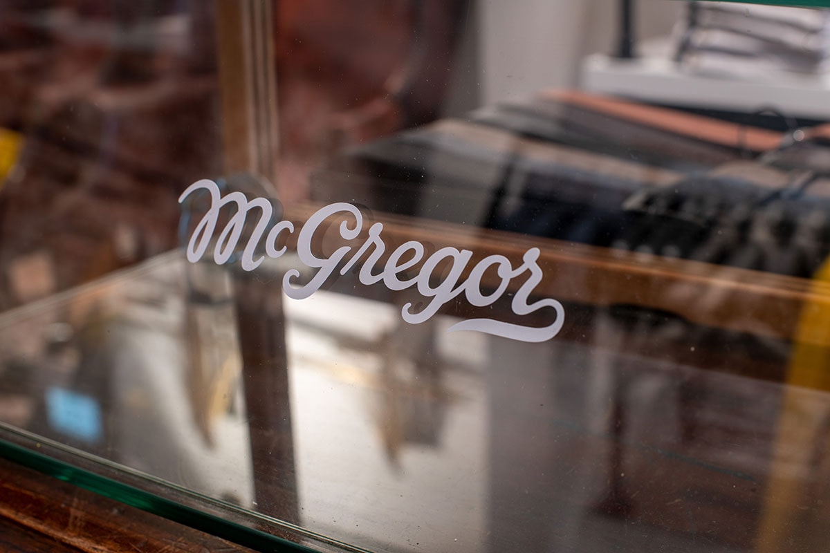 Binnenkijken bij eerste Nederlandse winkels van McGregor Binnenkijken bij eerste Nederlandse winkels van McGregor