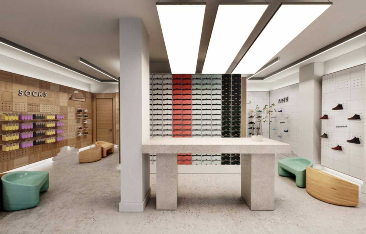 Kijken: Allbirds winkel in Berlijn Kijken: Allbirds winkel in Berlijn