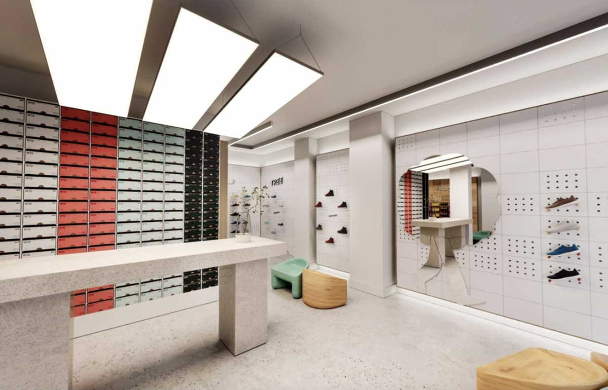 Kijken: Allbirds winkel in Berlijn Kijken: Allbirds winkel in Berlijn