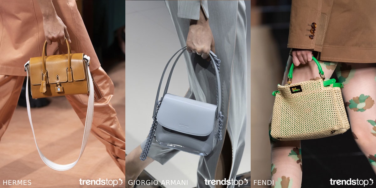Voorjaar/Zomer 2020 Damesaccessoires op de Catwalk Voorjaar/Zomer 2020 Damesaccessoires op de Catwalk