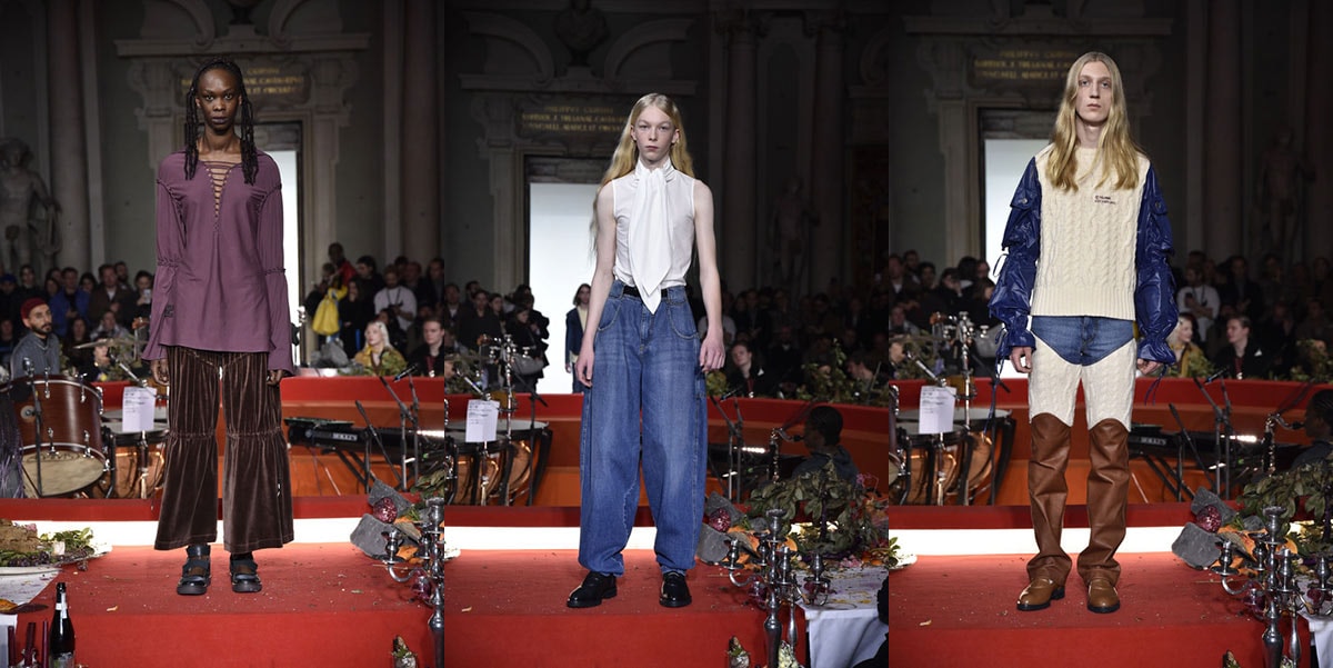 Pitti Uomo 97: Telfar brengt briljante barok stijl naar Florence Pitti Uomo 97: Telfar brengt briljante barok stijl naar Florence