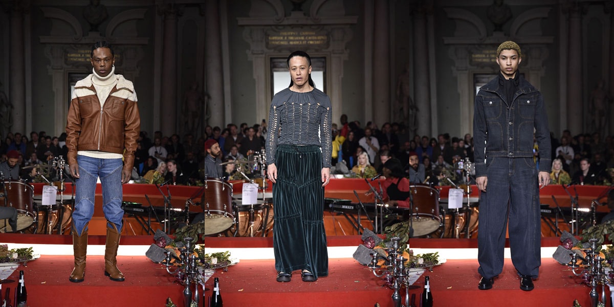 Pitti Uomo 97: Telfar brengt briljante barok stijl naar Florence Pitti Uomo 97: Telfar brengt briljante barok stijl naar Florence
