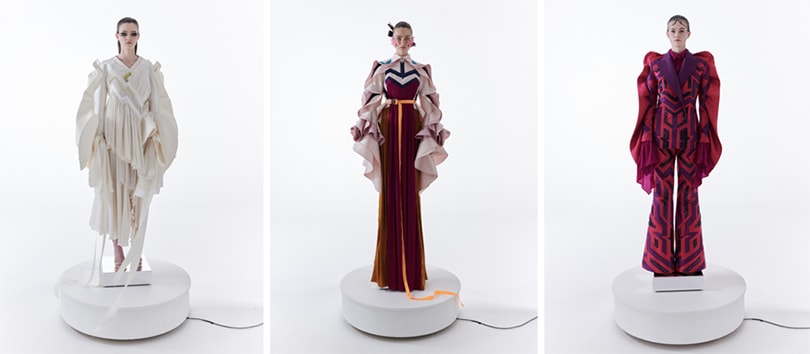 Binnenkijken: couture en kunst Claes Iversen tentoongesteld in hotel MAI Binnenkijken: couture en kunst Claes Iversen tentoongesteld in hotel MAI