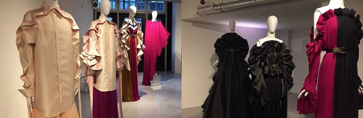 Binnenkijken: couture en kunst Claes Iversen tentoongesteld in hotel MAI Binnenkijken: couture en kunst Claes Iversen tentoongesteld in hotel MAI
