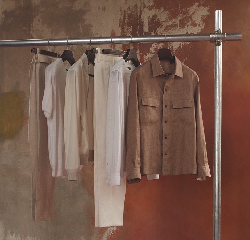 Ermenegildo Zegna introduceert Luxury Leisurewear: luxueuze ensembles in hoogwaardig textiel Ermenegildo Zegna introduceert Luxury Leisurewear: luxueuze ensembles in hoogwaardig textiel
