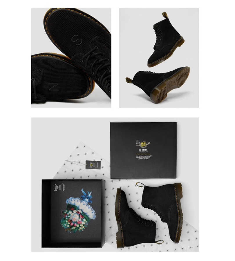 Dr. Martens & Undercover: een feestelijke samenwerking met design van Jun Takahashi Dr. Martens & Undercover: een feestelijke samenwerking met design van Jun Takahashi