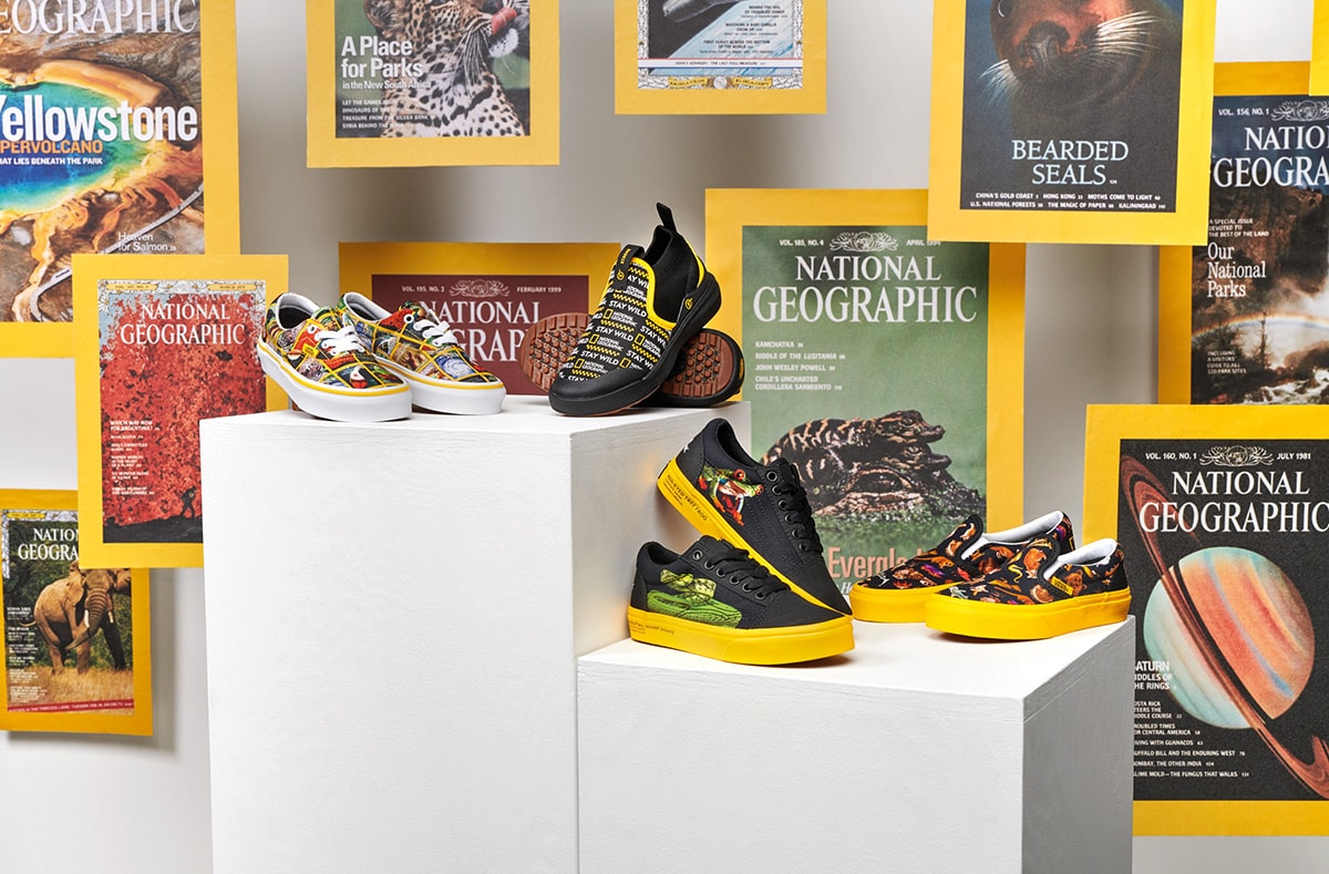 Vans en National Geographic vieren creatieve verwondering met capsulecollectie Vans en National Geographic vieren creatieve verwondering met capsulecollectie