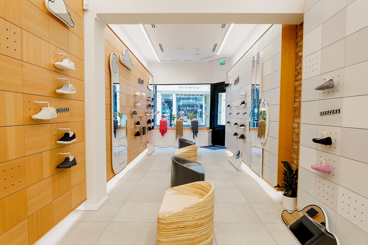 Binnenkijken bij de eerste Nederlandse Allbirds winkel Binnenkijken bij de eerste Nederlandse Allbirds winkel