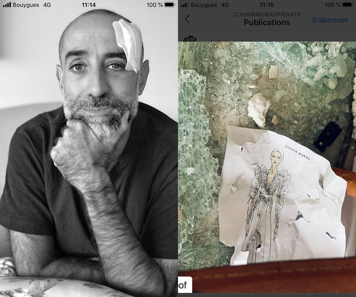 Getroffen Libanese mode-ontwerpers reageren op de explosie in Beiroet Getroffen Libanese mode-ontwerpers reageren op de explosie in Beiroet