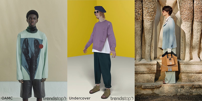 Voorjaar/Zomer 2021 Kleurentrends in Mannenmode Voorjaar/Zomer 2021 Kleurentrends in Mannenmode
