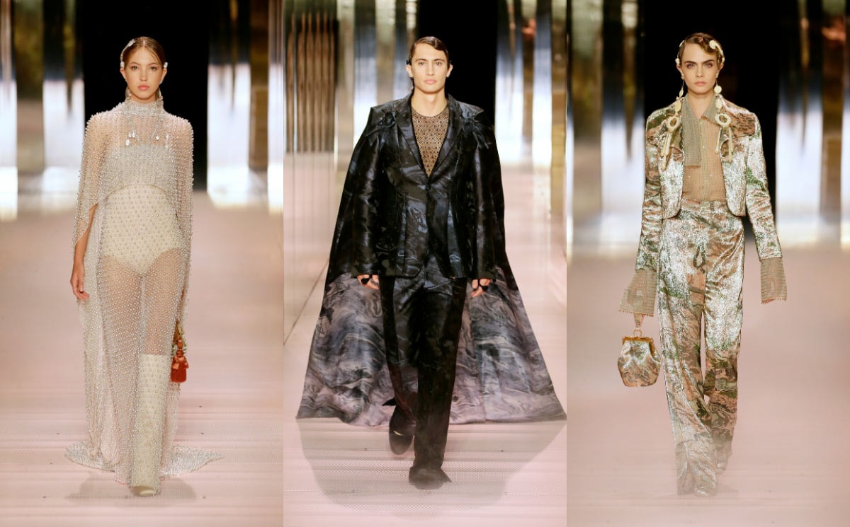 Kijken: De eerste damescollectie van Kim Jones, Fendi Haute Couture SS21 Kijken: De eerste damescollectie van Kim Jones, Fendi Haute Couture SS21