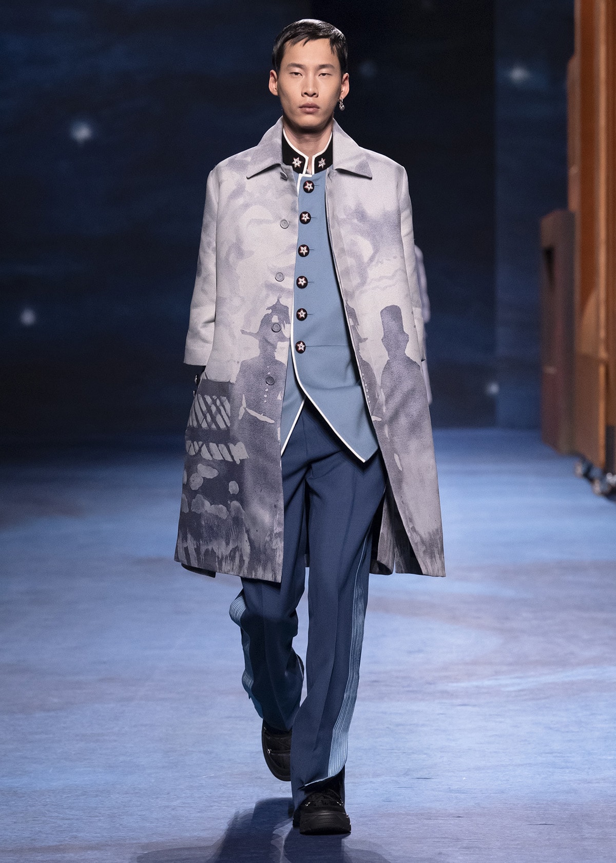 Dior werkt samen met kunstenaar Peter Doig voor menswear collectie FW21 Dior werkt samen met kunstenaar Peter Doig voor menswear collectie FW21