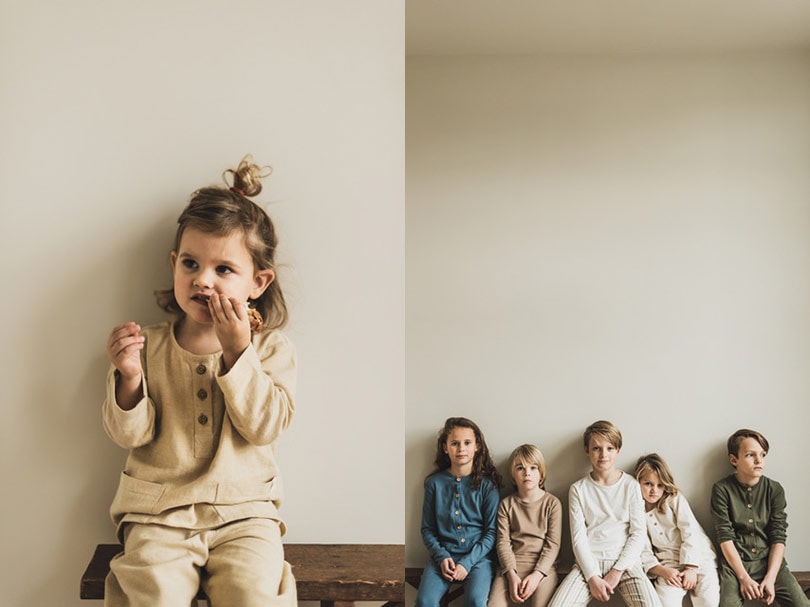 Natural lounge & nightwear voor “JE NEST” Natural lounge & nightwear voor “JE NEST”